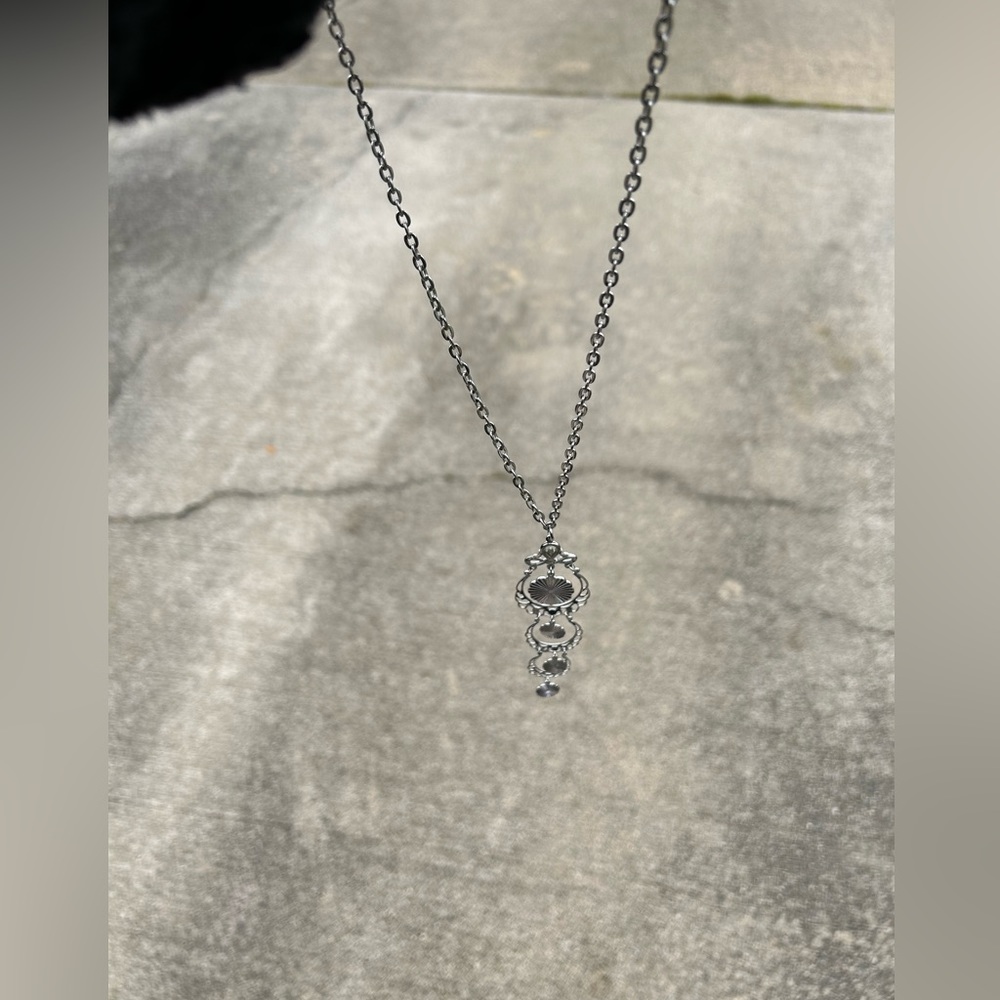 Women’s silver chain necklace